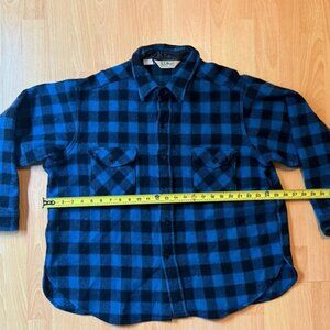 ll bean guide shirt 3xl blue